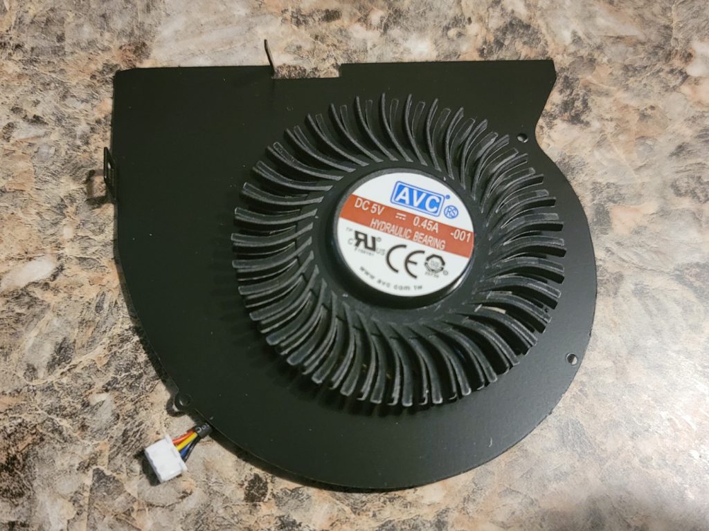 Lenovo Y510p Replacement Fan from Rangale 6