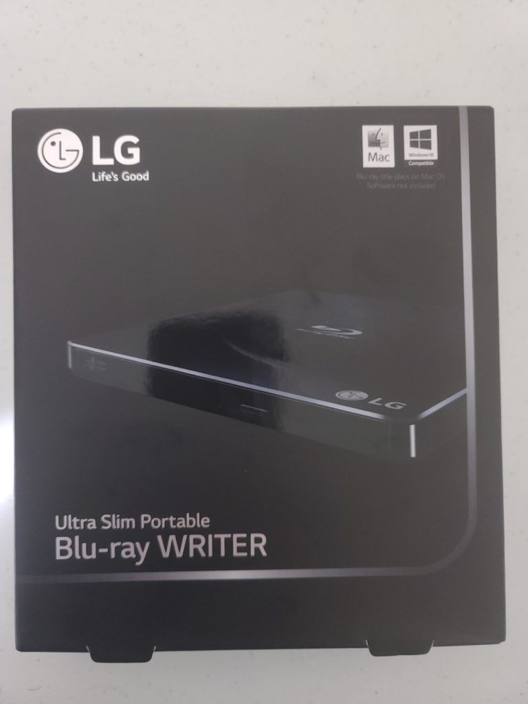 LG Ultra Slim Portable Blu-Ray Writer 1