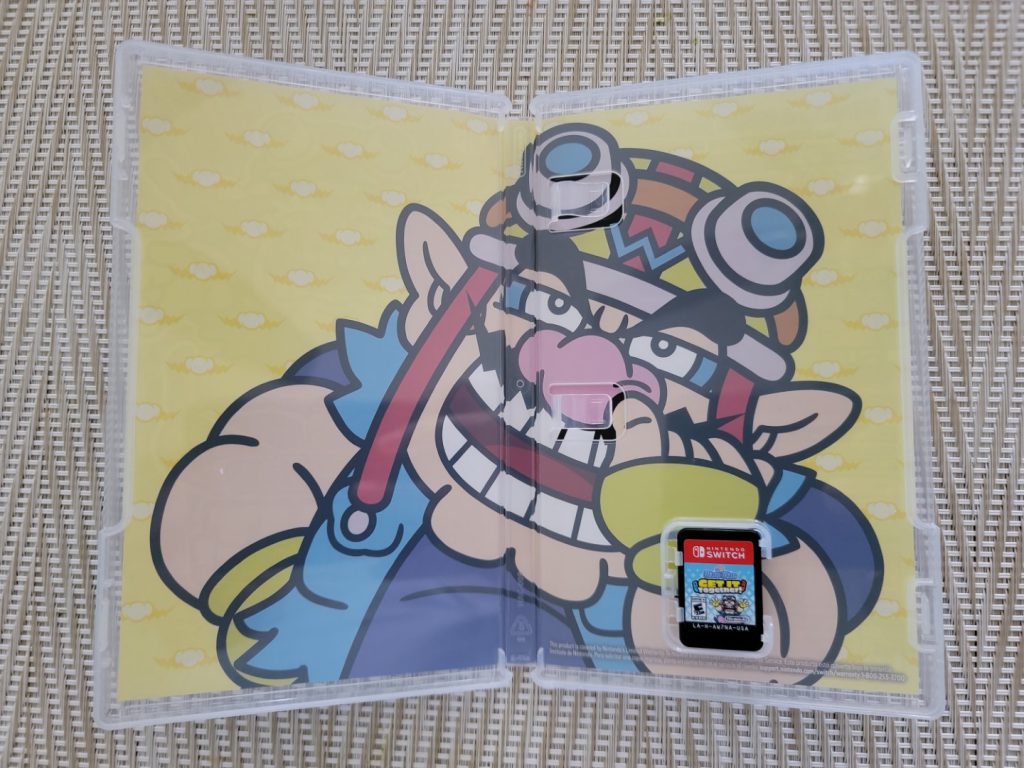 Inside Box Art of the Nintendo Switch game Wario Ware: Get It Together