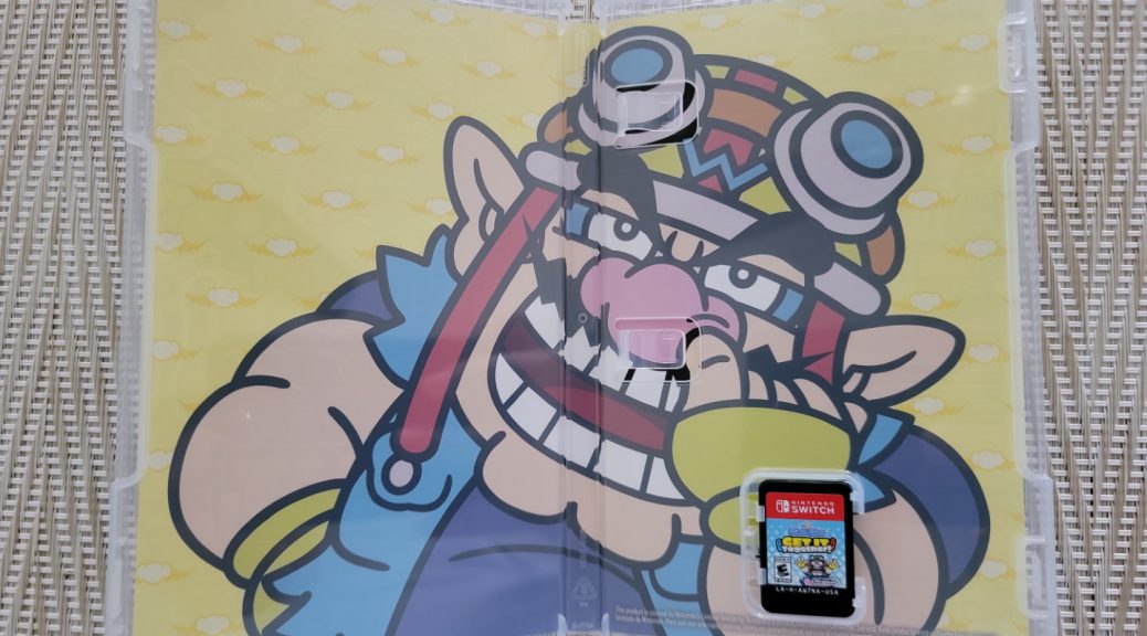 Inside Box Art of the Nintendo Switch game Wario Ware: Get It Together