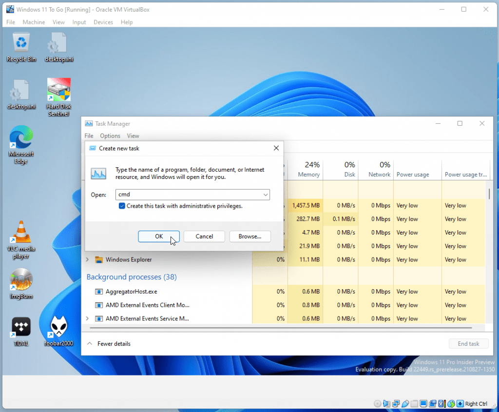 Windows 11 2249 issue 6