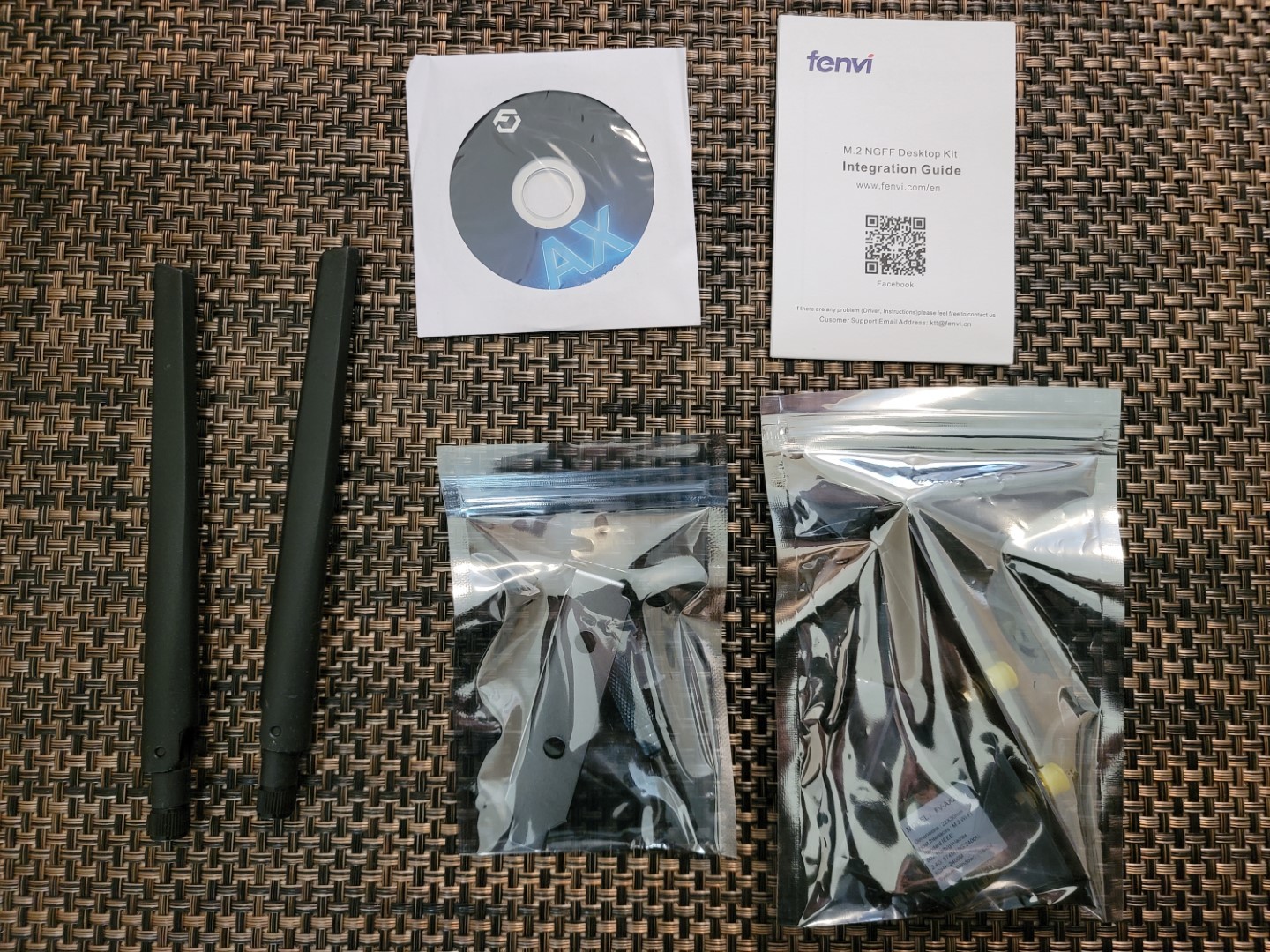 REKONG Intel Wifi AX210 M.2 Kit 3