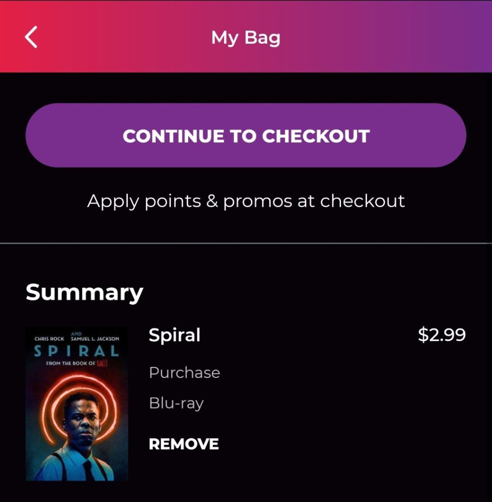 Spiral on Sale at $2.99 until November 1st, 2021