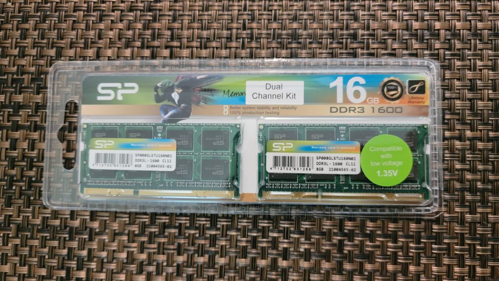 Silicon Power DDR3L 16GB 2 x 8GB CL11 1.35V SO-DIMM DDR3 RAM Kit 1