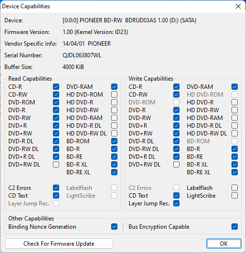 SilverStone TOB04 Drive Capabilities