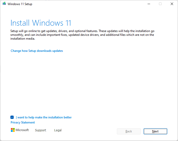 Windows 11 Setup