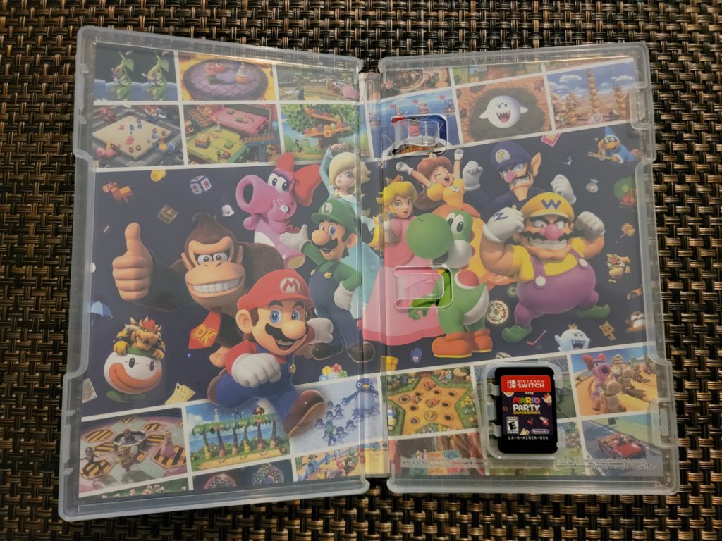 Mario Party Superstars Nintendo Switch - Box Opened