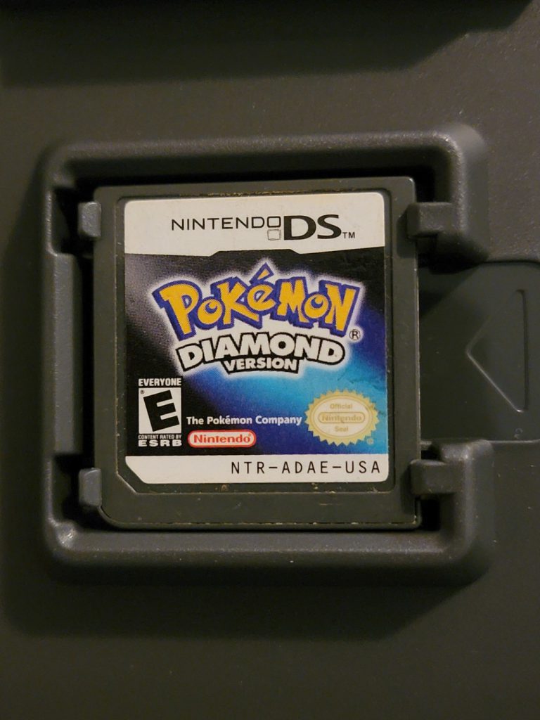 Pokémon Diamond DS game cart 1