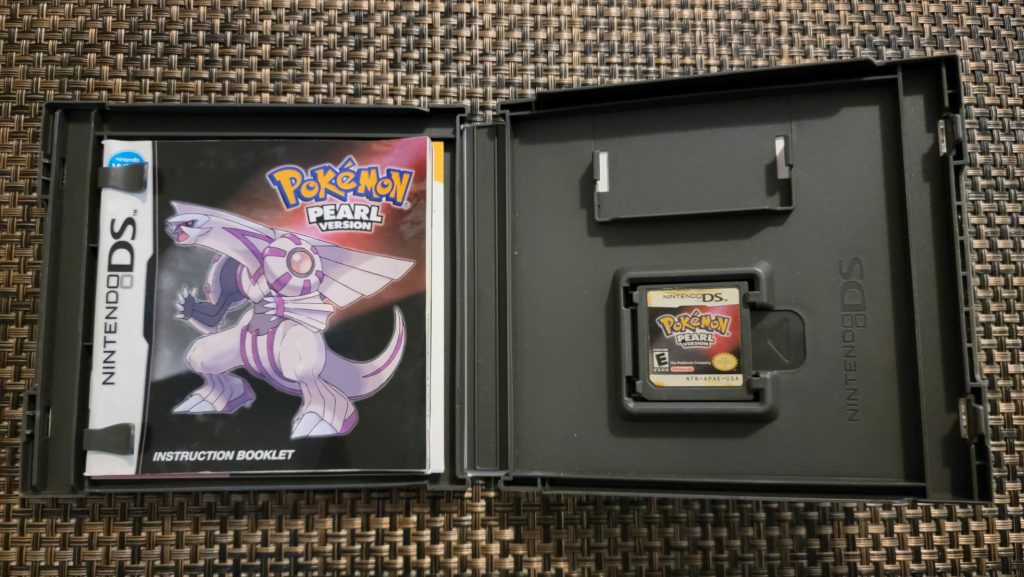 Pokémon Pearl DS game box 1