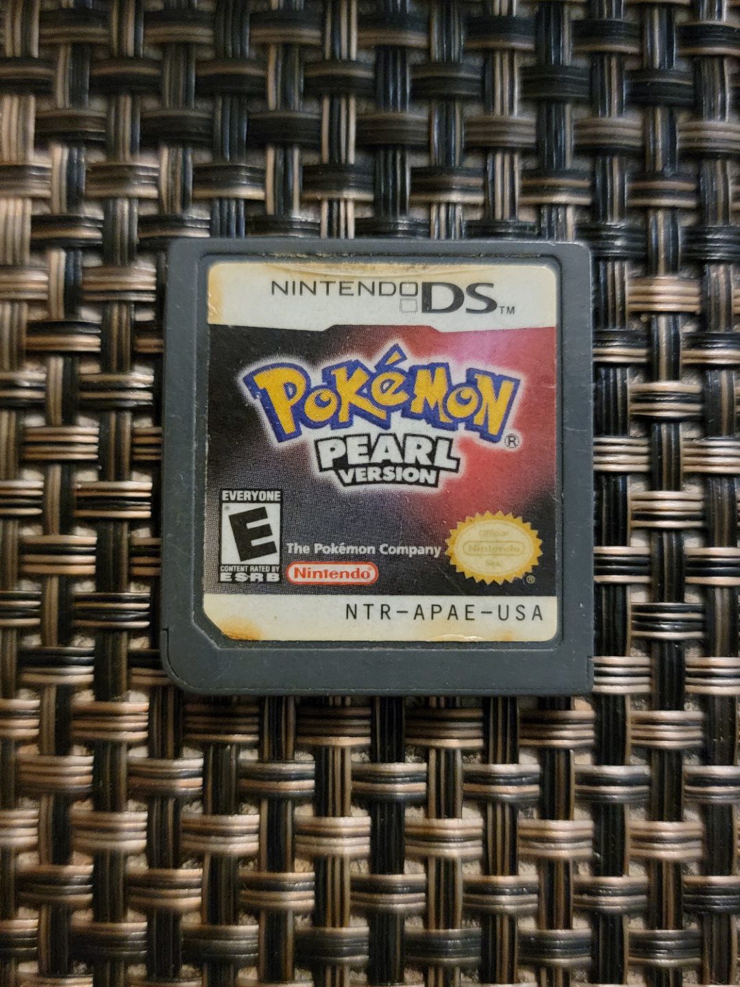 Pokémon Pearl DS game cart 2