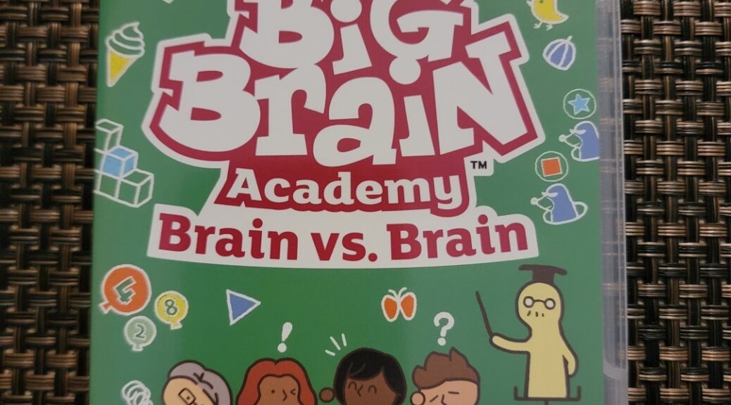 Big Brain Academy - Brain vs Brain Nintendo Switch Game 1