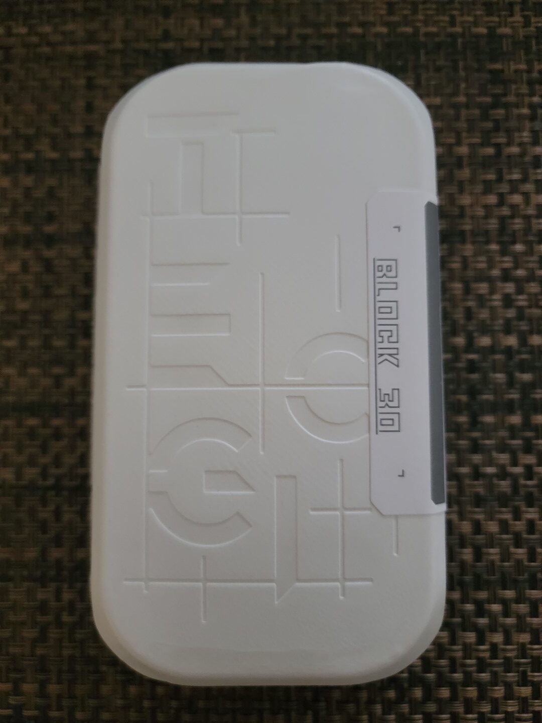 TEGIC Block 30 Case Front