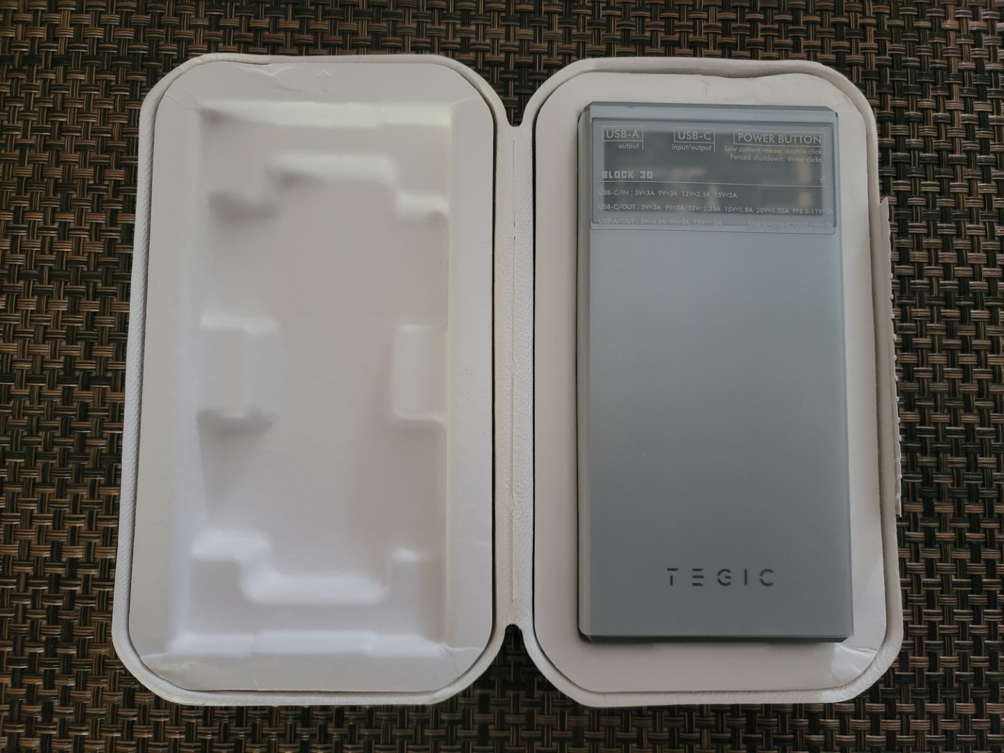 TEGIC Block 30 Case Opened