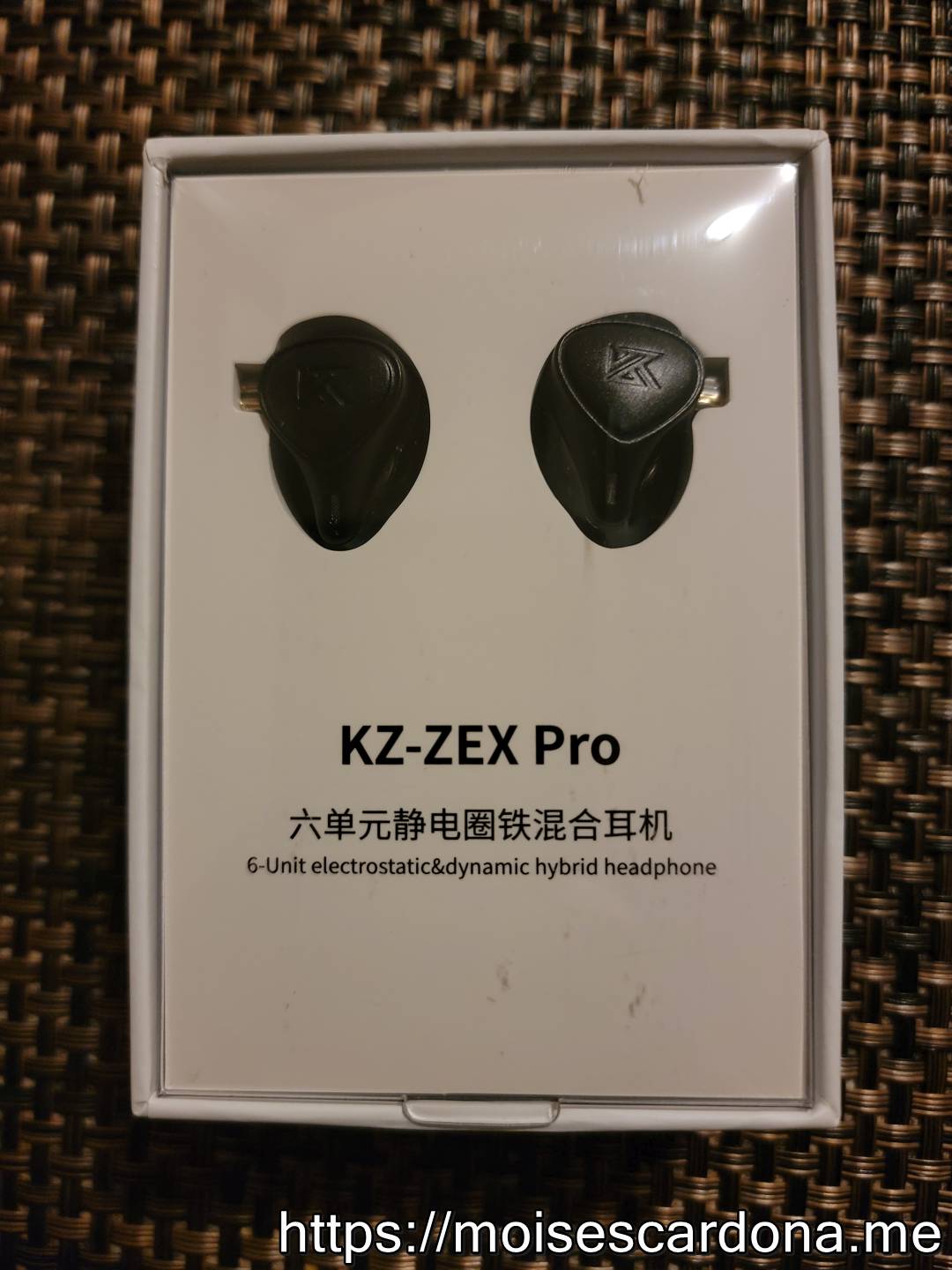 KZ ZEX Pro Triple Driver IEM - Opened Box