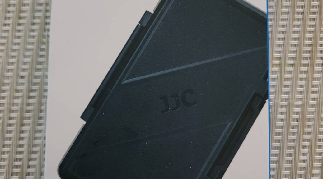 JJC 36-Slot Memory Card Case - Box Front