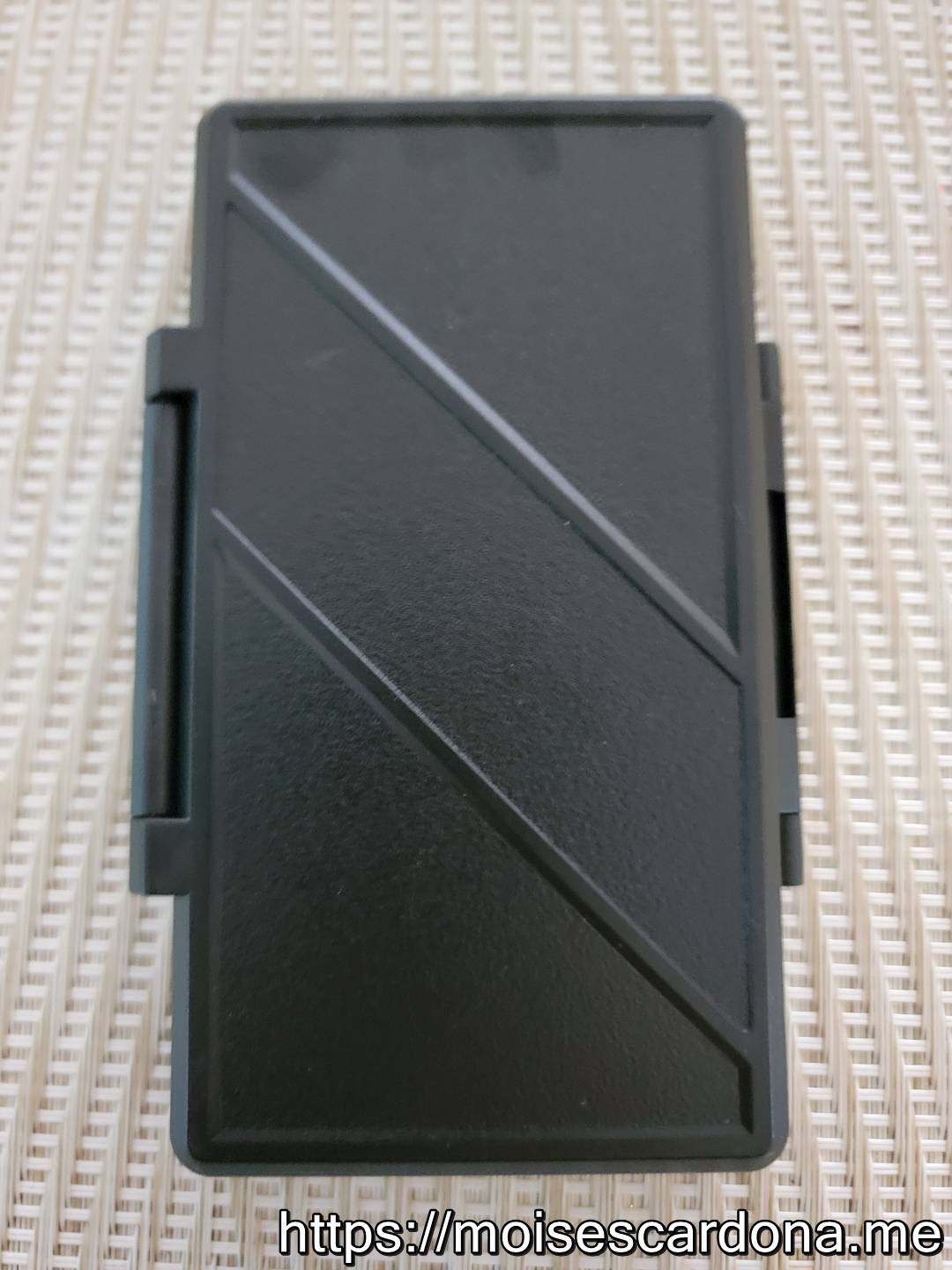 JJC 36-Slot Memory Card Case - Case Back