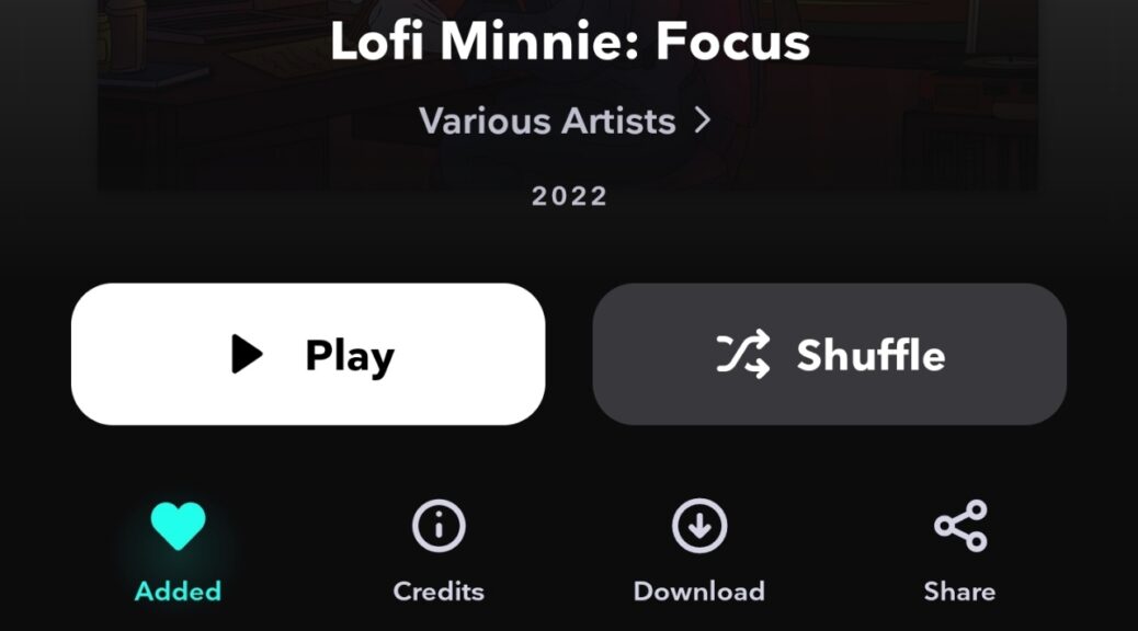 Lofi Minnie: Focus