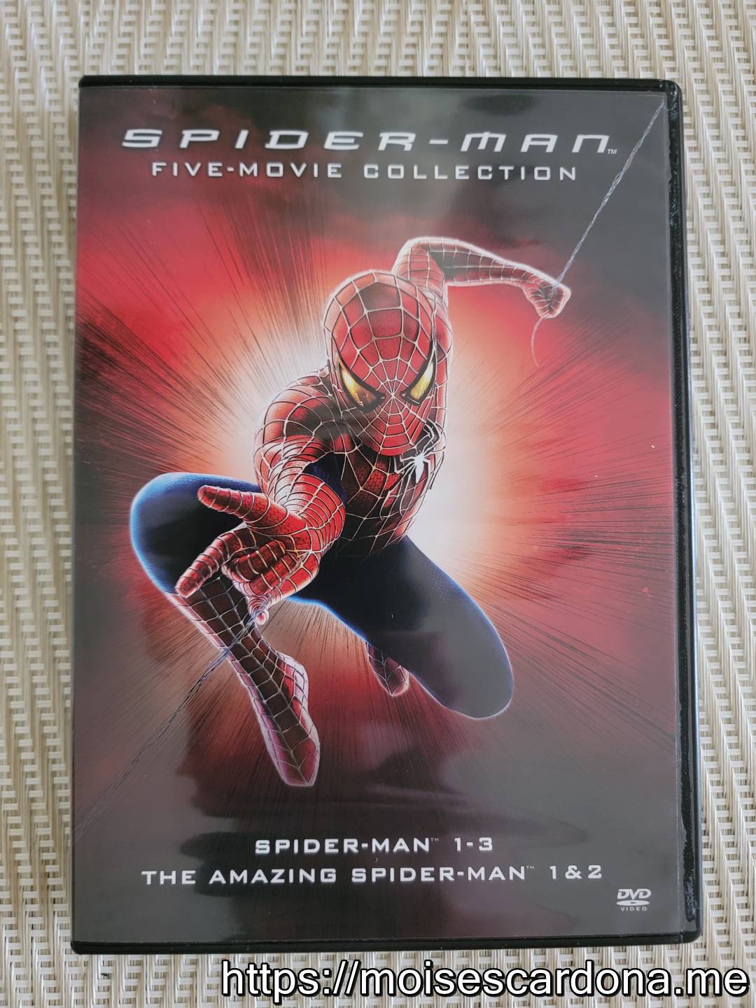 Spider-Man Five-Movie Collection - Front Box