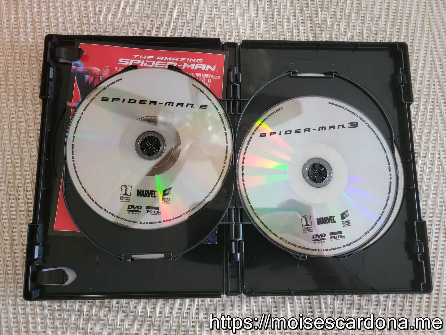 Spider-Man Five-Movie Collection - Spider-Man 2 and 3 DVDs