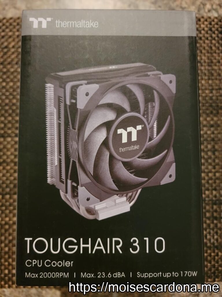 01 - Thermaltake TOUGHAIR 310 Box 1