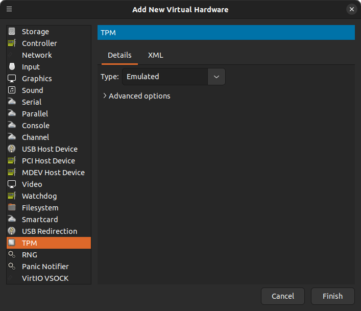 00 - Adding TPM module 1