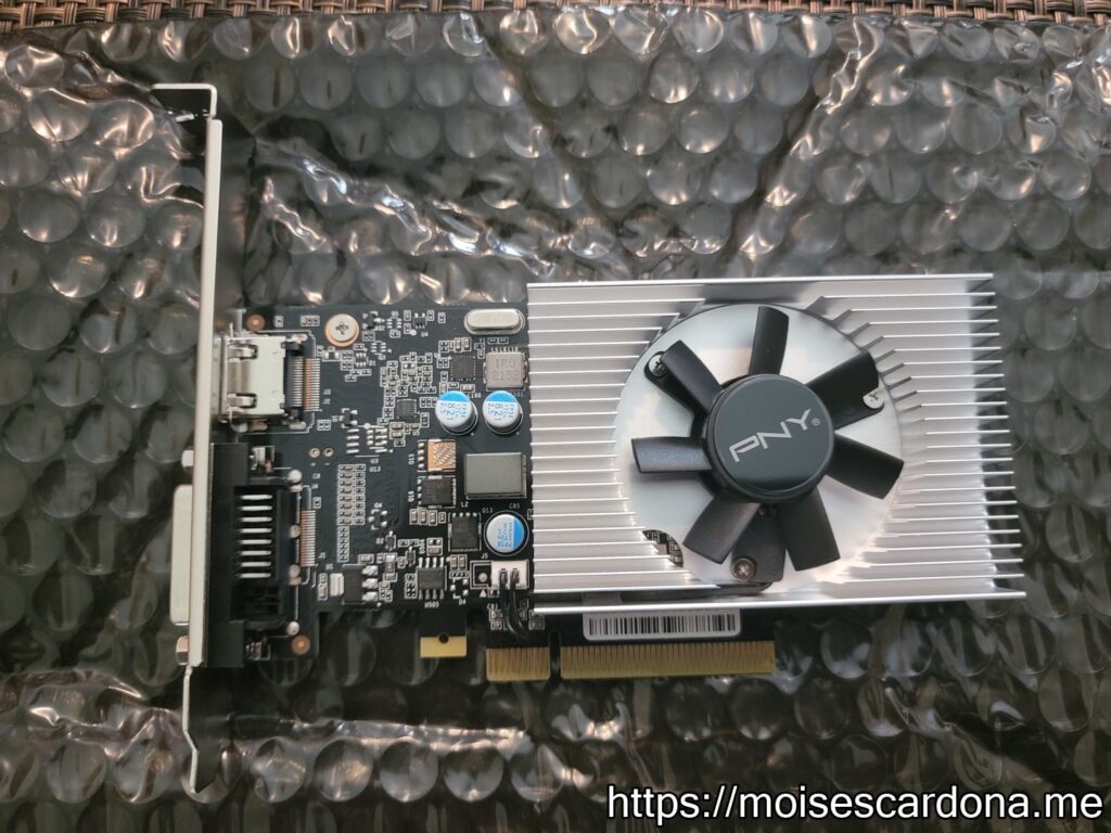 06 - PNY Nvidia GeForce GT 1030 2GB Front