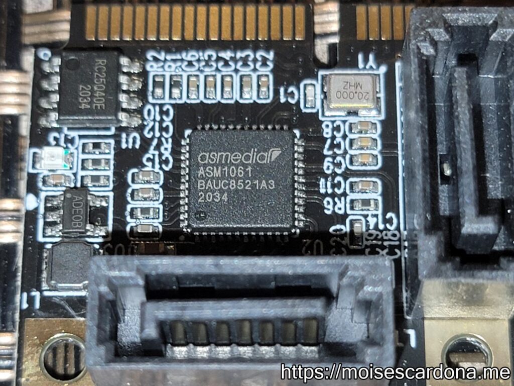 04 - CY Mini PCI Express to dual SATA 3.0 ports - Adapter IC