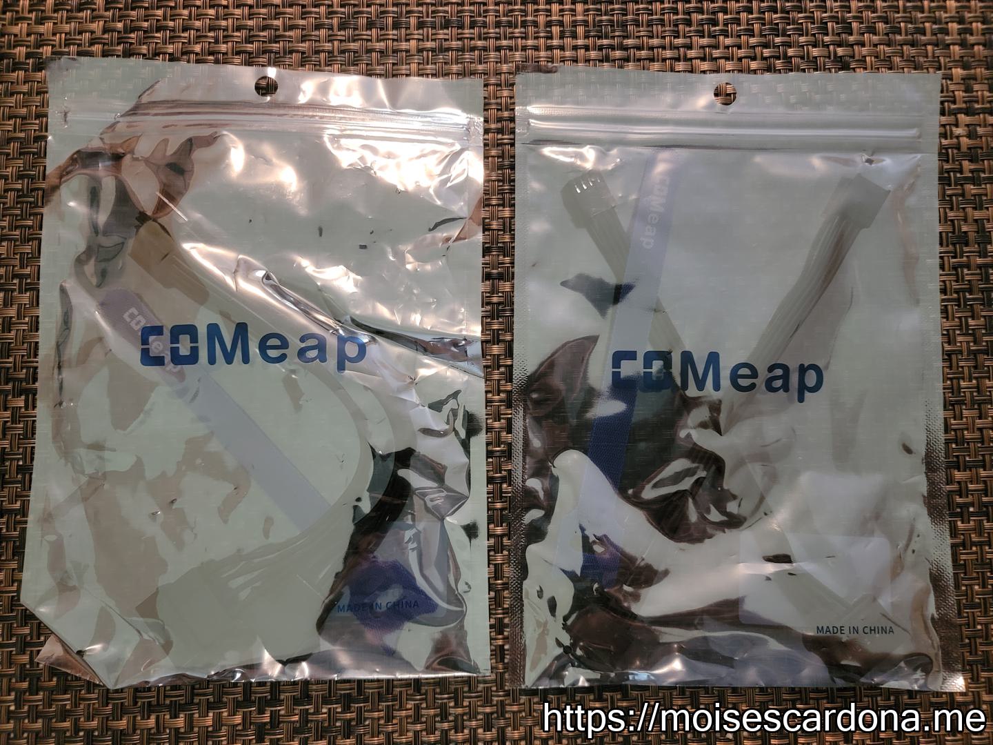 1 - COMeap SATA and MOLEX to Floppy FDD Power Adapter - Cables in bag