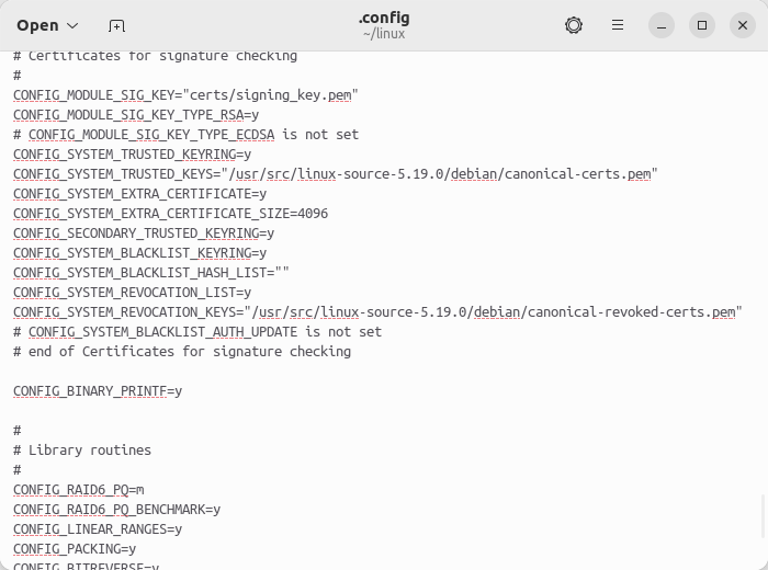 Compiling the Linux Kernel - 15