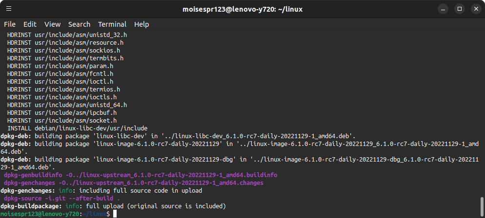 Compiling the Linux Kernel - 23