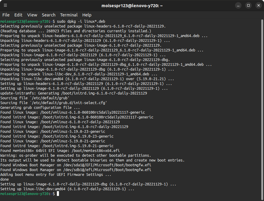 Compiling the Linux Kernel - 26