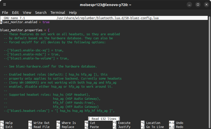 Enabling LDAC 96Khz on Linux using Wireplumber - 02