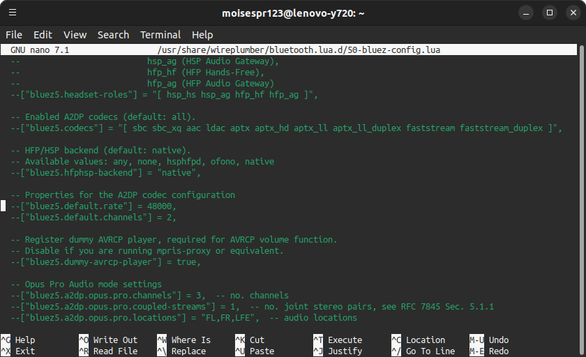 Enabling LDAC 96Khz on Linux using Wireplumber - 03