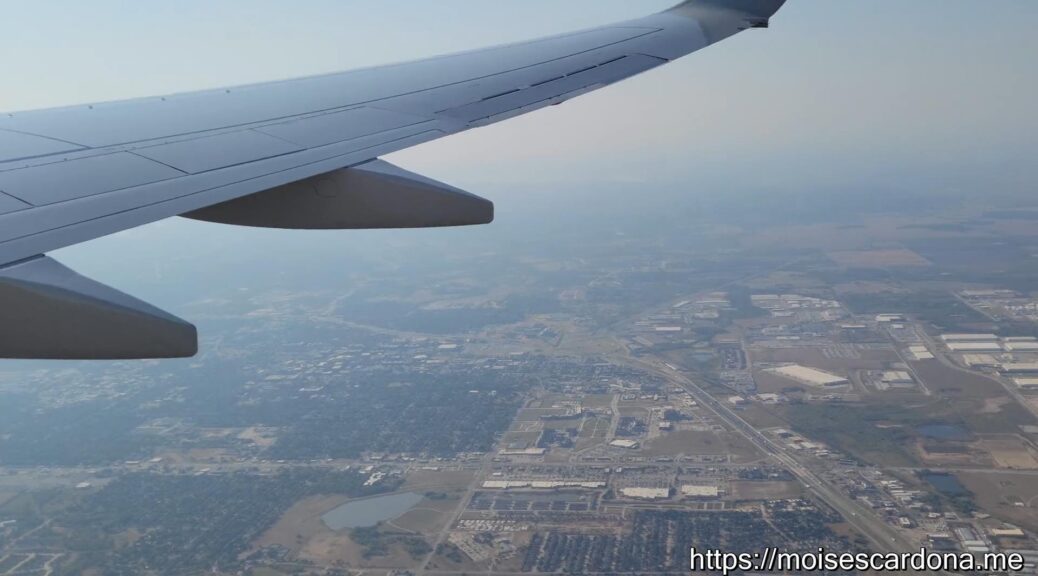 Landing at Dallas, TX - End of Trip Video Splash Image