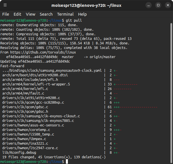 Updating and Compiling the Linux Kernel - 03