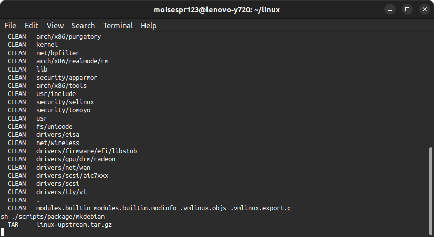 Updating and Compiling the Linux Kernel - 06