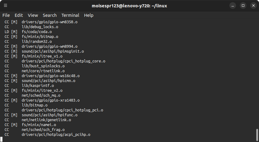 Updating and Compiling the Linux Kernel - 07