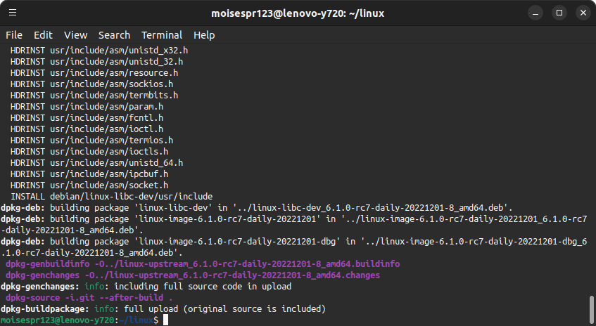 Updating and Compiling the Linux Kernel - 08