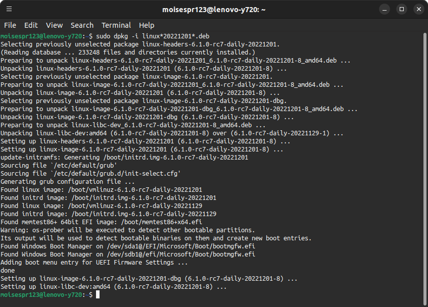 Updating and Compiling the Linux Kernel - 11