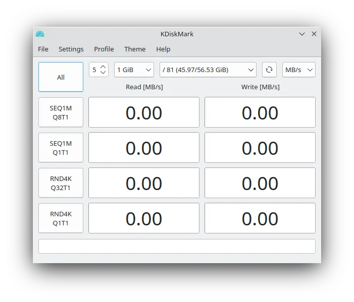 Benchmarking the ASUS E210MA Micron 64GB G1J38E eMMC drive in Linux 1