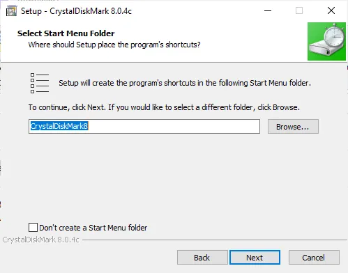 Installing CrystalDiskMark - 3