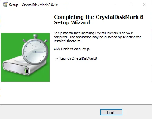 Installing CrystalDiskMark - 7