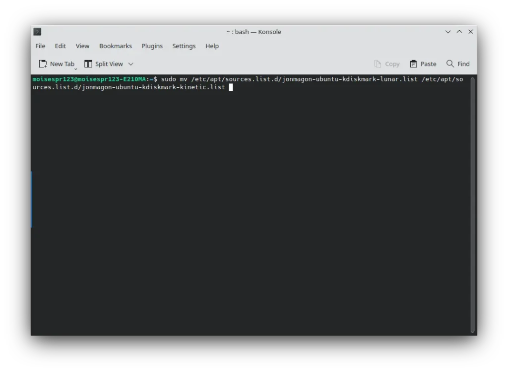 Installing KDiskMark in Ubuntu 23.04 Dev Branch 05