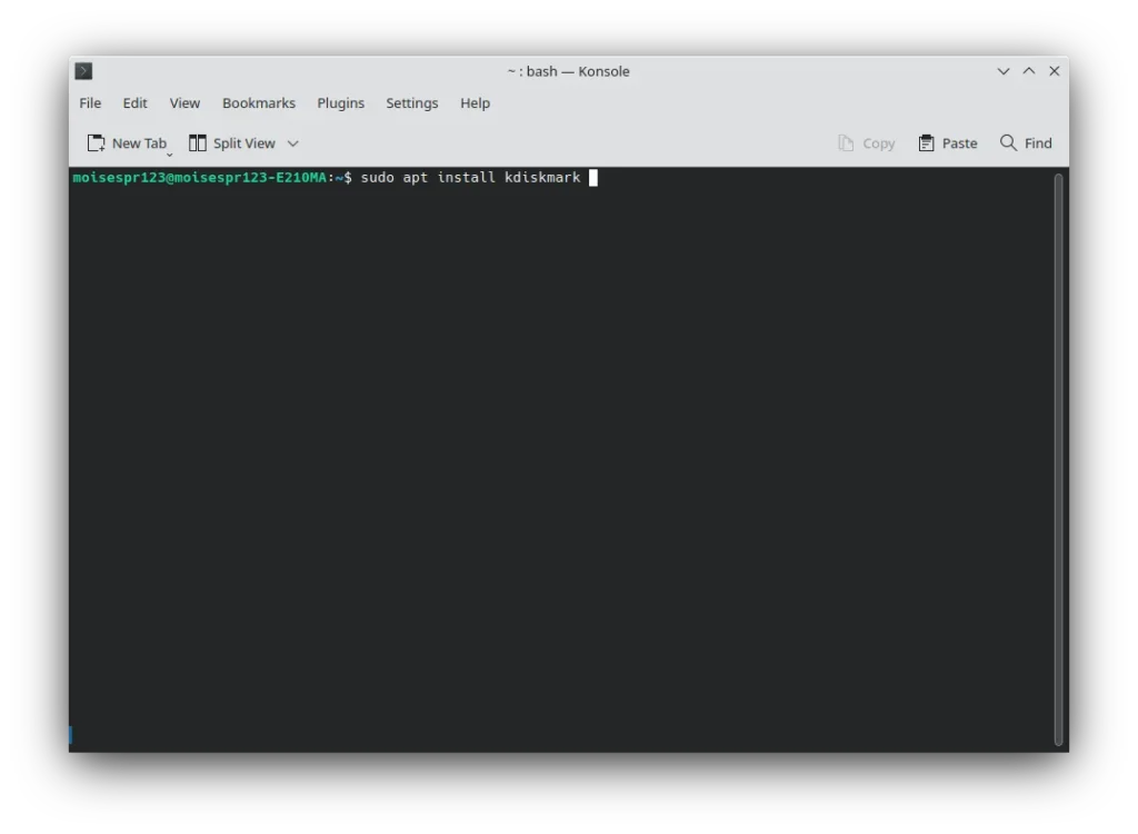 Installing KDiskMark in Ubuntu 23.04 Dev Branch 13