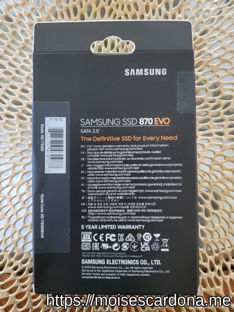 Samsung 870 EVO 2