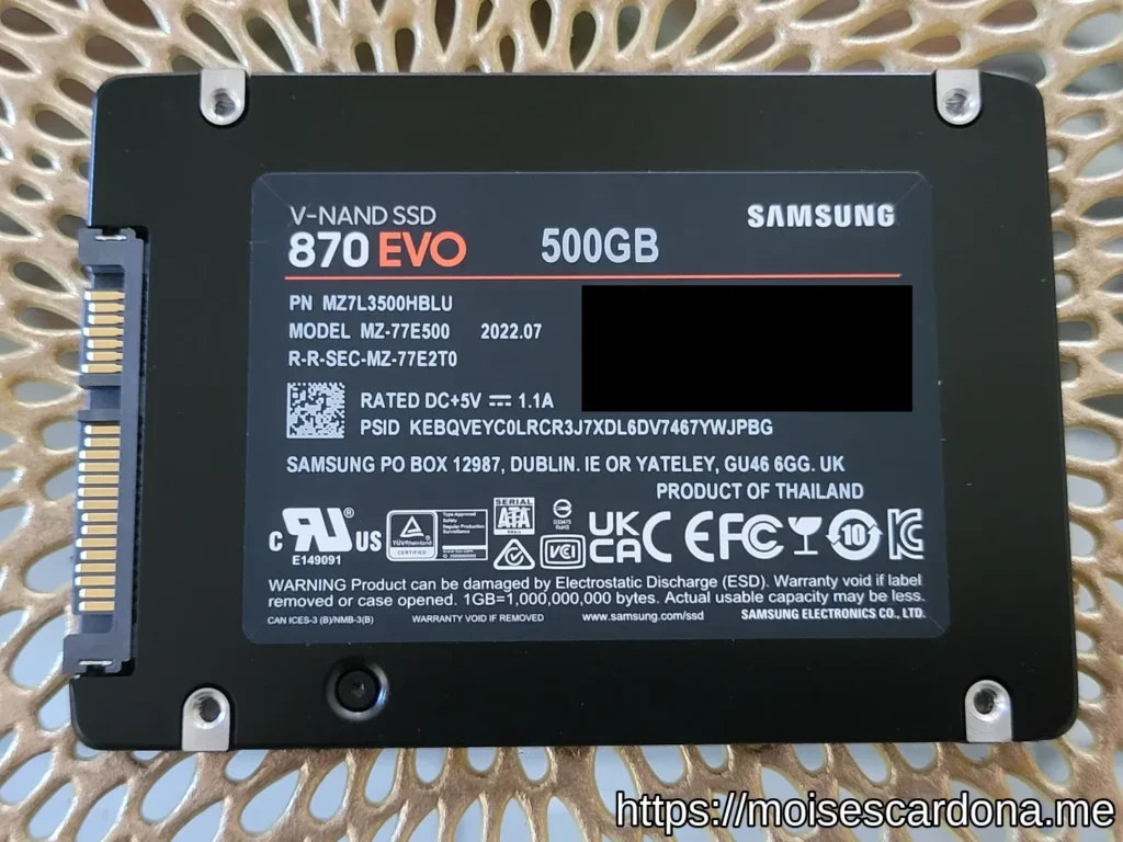 Samsung 870 EVO 6