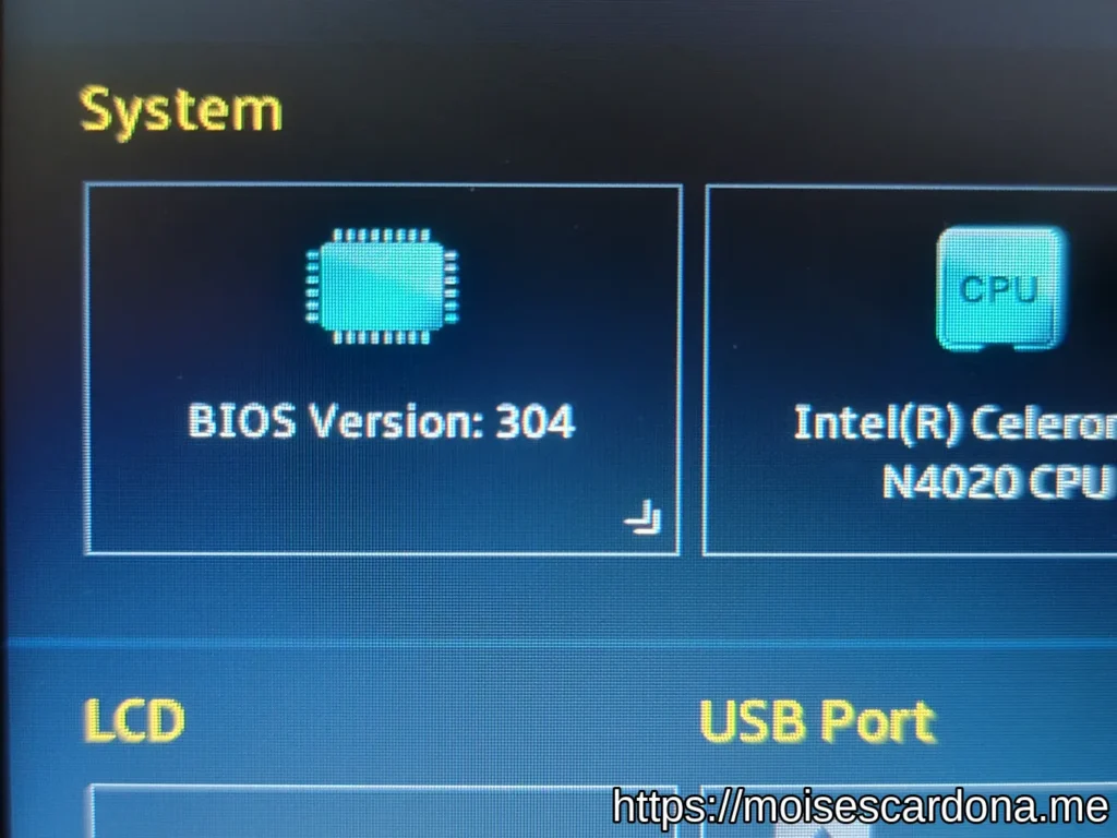 Updating ASUS E210MA BIOS 13