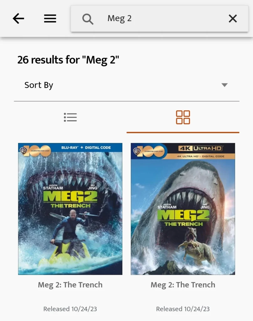 Meg 2 at Gamefly