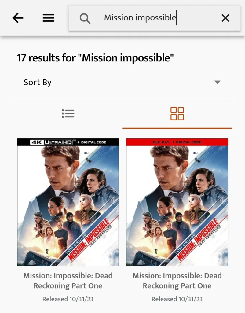 Mission Impossible Dead Reckoning Part 1 on GameFly