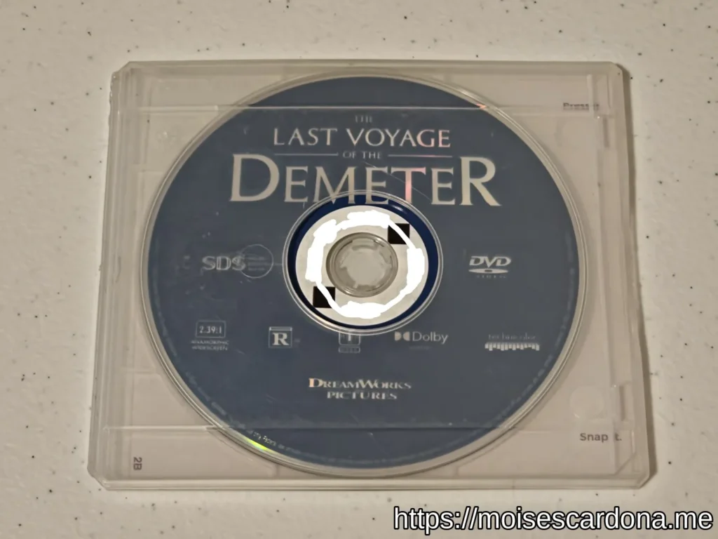 The Last Voyage of the Demeter Redbox DVD